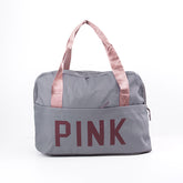 Pink Bag _ Pink & Gray