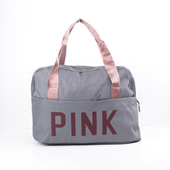 Pink Bag _ Pink & Gray