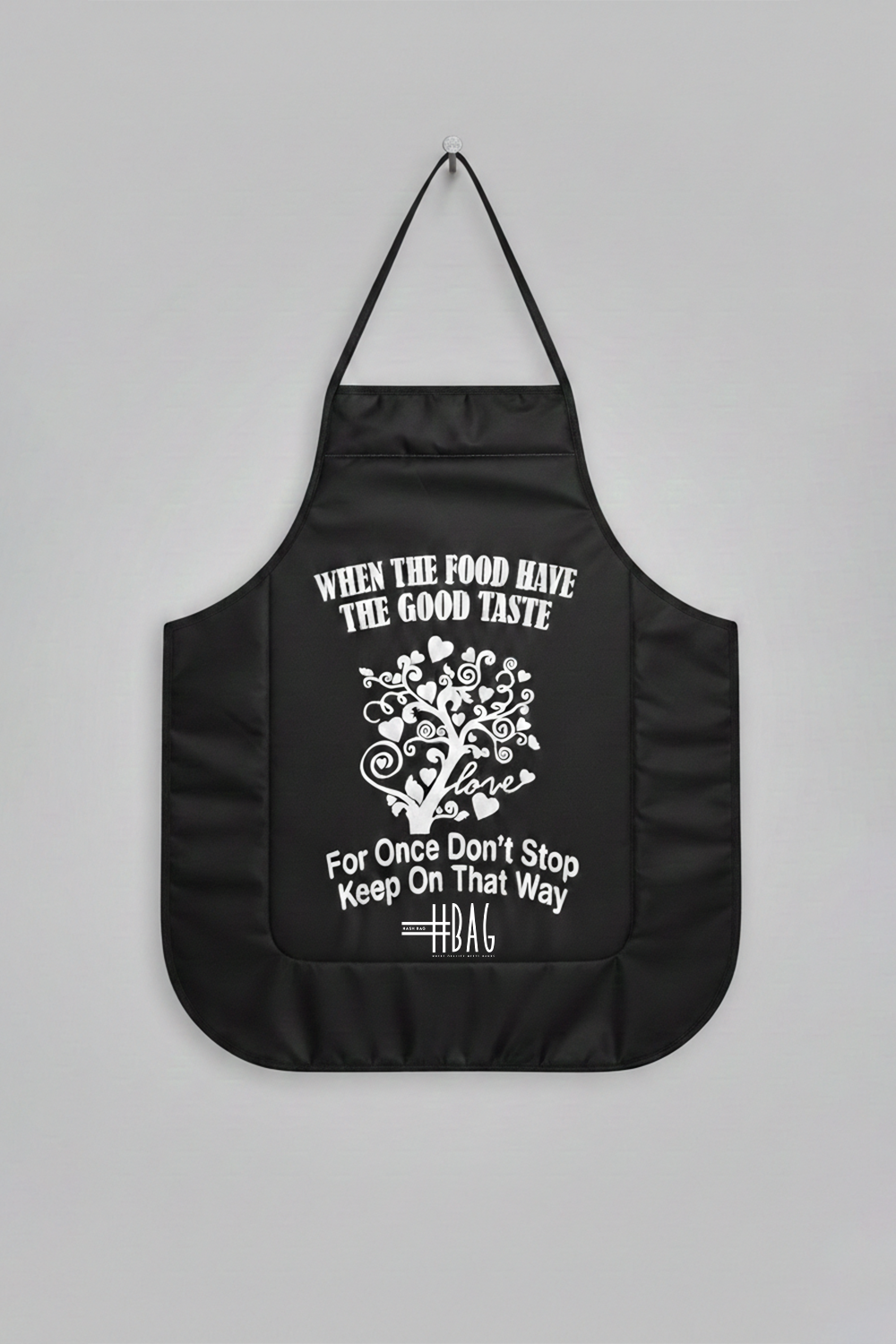 Waterproof Black Kitchen Apron