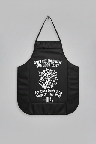 Waterproof Black Kitchen Apron