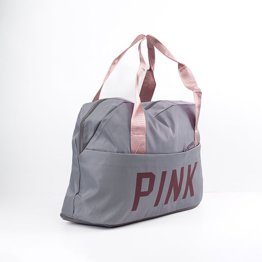Pink Bag _ Pink & Gray