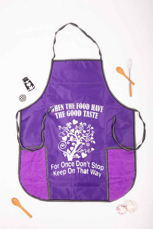 Waterproof Kitchen Apron with Towel