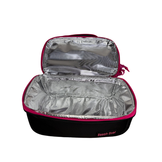 Pink Double Thermal Bag 7L from Velda Store, compact insulated design