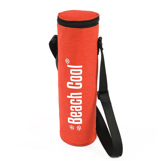 Orange Beach Cool Bag from Velda Store, insulated and compact 34x10 cm