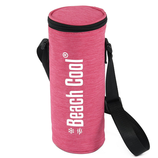 Pink Beach Cool Bag from Velda Store, insulated and compact.